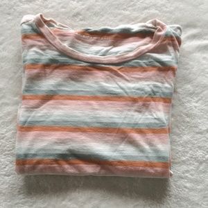 American Eagle- striped T-shirt